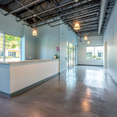 Reception area