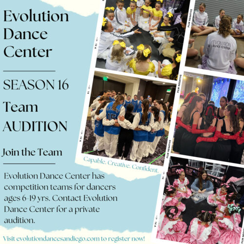 Audition make-up flyer.