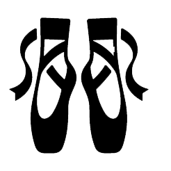 Ballerina shoes icon